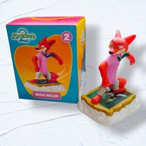 2025 Nick Wilde Zootopia 2 McDonalds Happy Meal Toy